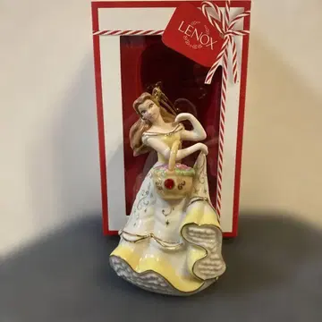 Lenox 미녀와 야수 피규어 오너먼트 벨