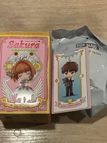 카드캡터 사쿠라 POP MART 이 샤오랑 피규어 카드 박스 포함