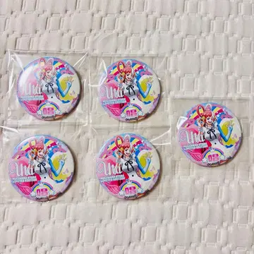 ONE PIECE 원피스 우타 캬라 캔뱃지 RED