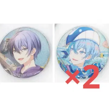 프로세카 아오야기 토야 글리터 캔뱃지