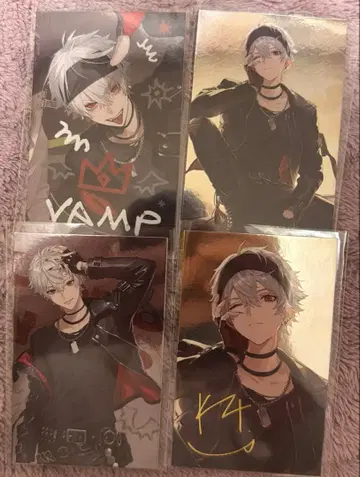 ChroNoiR 7주년 Anniversary 메탈 카드 쿠츠하 세트