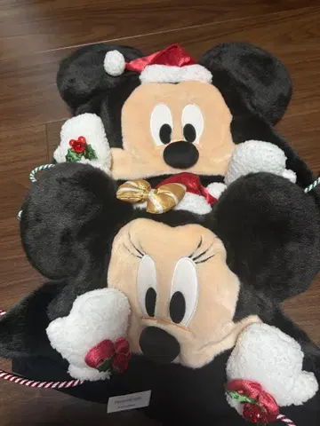 미키 미니 산타 모자 팬캡