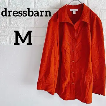 [ dressbarn ] M 버튼 달린 긴팔 자켓 오렌지