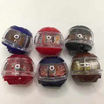 가면라이더 제츠 캡슐 묶음 판매 6개 발렌 카이자 류우키 등