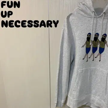 FUN UP NECESSARY 후드티