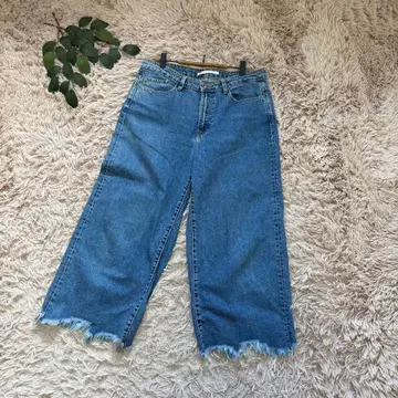 6722 자라 라파 룩 스트레이트 데님 [40] 컷오프/크롭 기장