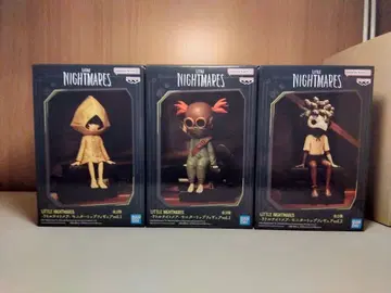 리틀 나이트메어 피규어 식스, 애로우, 로우 3종 세트 [미개봉]