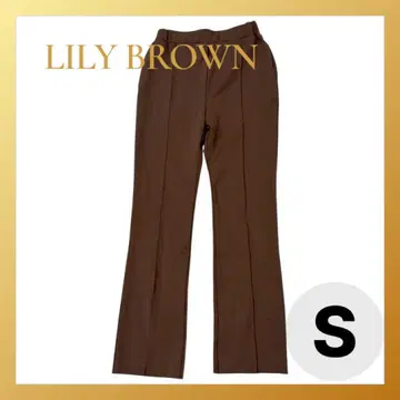 [새상품] 릴리 브라운 이지 팬츠 브라운 S사이즈