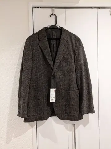 유니클로 컴포트 2B 자켓 DARK BROWN 사이즈 M