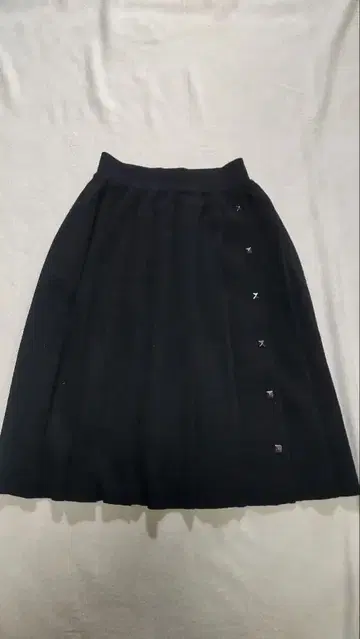 폭시 스커트 니트 38 블랙 스터드 여성용