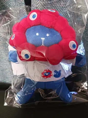 오사카 간사이 엑스포 미야쿠미야쿠 크라프트호릭 변신 앉은 마스코트 곰