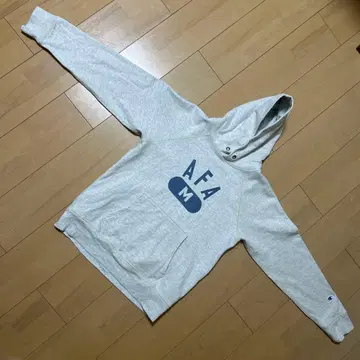 Champion AFA M 프린트 후드티 M 사이즈 그레이