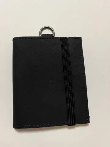 [ 무인양품 ] MUJI 폴리에스테르 트래블용 지갑 블랙