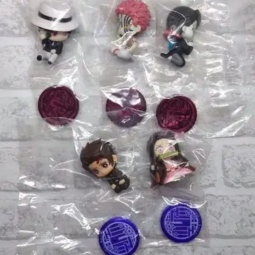 귀멸의 칼날 스와라세타이 6종 전 5종 가챠가챠 풀 컴프 세트