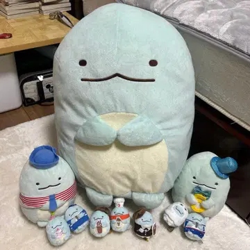 스미코구라시 도마뱀 봉제 인형 마스코트 묶음 판매