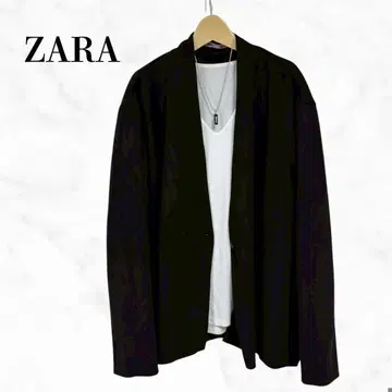 ZARA 가디건 블랙 상의 가디건