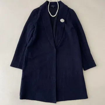 새상품급 INDIVI (인디비) 코튼 코트 겉옷 자켓 최근