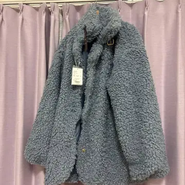 loin nuit 뉘앙스 버튼 푸들 코트