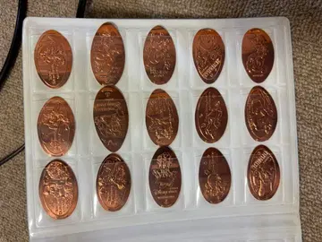 디즈니 수베니어 메달 43개 묶음 판매 (낱개 판매 불가)