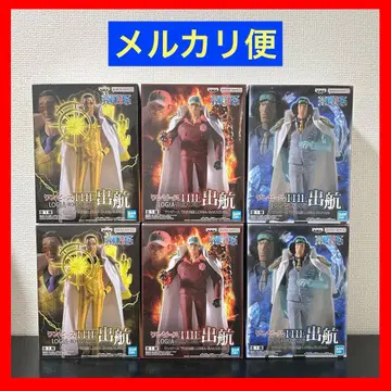 원피스 출항 사카즈키 쿠잔 볼사리노 피규어 6체 세트