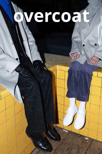 드롭 숄더 오버코트 OVERCOAT [11월 말