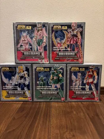 세인트 세이야 피규어 5체 세트