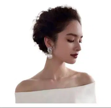 벤아문 [ ben amun ] 펄 귀찌 빅 사이즈 브라이덜 액세서리