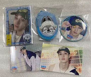 스키즈 방찬 스티커 슬리퍼 키링 포토카드 슬리브 세트