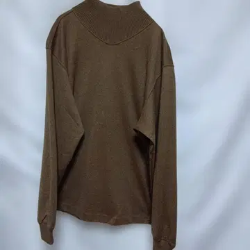 BALENClAGA G0LF CLUB 브라운 터틀넥 니트 긴팔