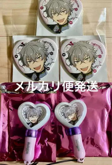 앙스타 스타포니 미니 펜라이트 캔뱃지 코가