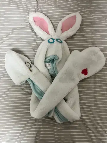 디즈니 원더랜드 앨리스 화이트 토끼 팬캡