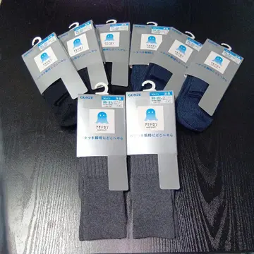 GUNZE 아세드론 탈취 남성용 삭스 25-27cm 8족 세트