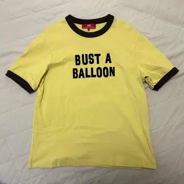 ZARA 해리 램버트 대비 프린트 티셔츠 L