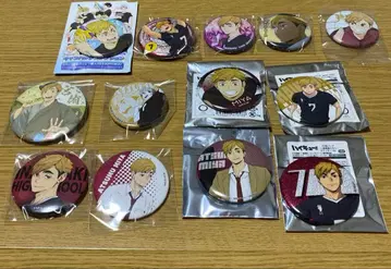 하이큐 미야 아츠무 캔뱃지 묶음 판매