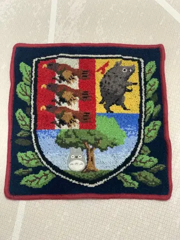 토토로 디자인 타월 손수건