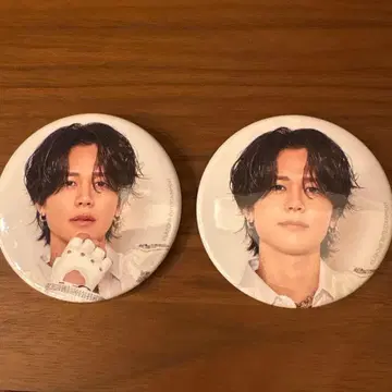 INI XQUARE 후지마키 쿄스케 캔뱃지 2개 세트