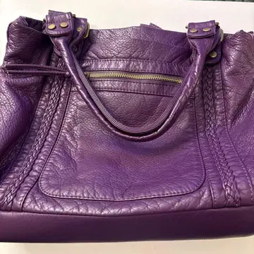 y2k 가죽 백 퍼플 보라색