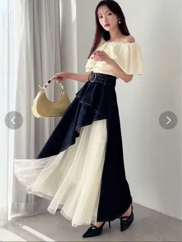 RESEXXY 튤 볼륨 스커트