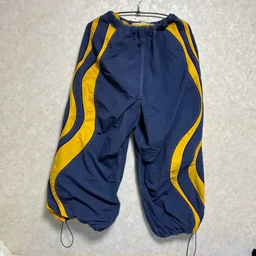 ERL UFO TRACKPANTS 나일론 팬츠 네이비 S사이즈