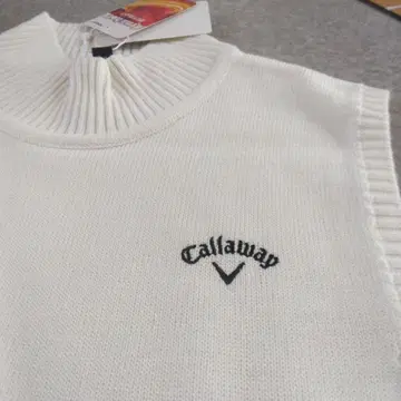 [ 미사용 새상품 ] Callaway 롱 베스트 화이트/블랙