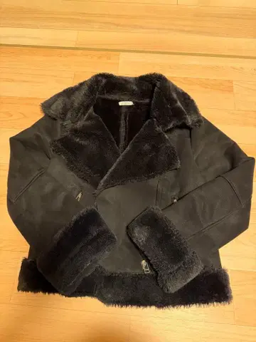 립 서비스 아우터 무스탕 라이더 자켓