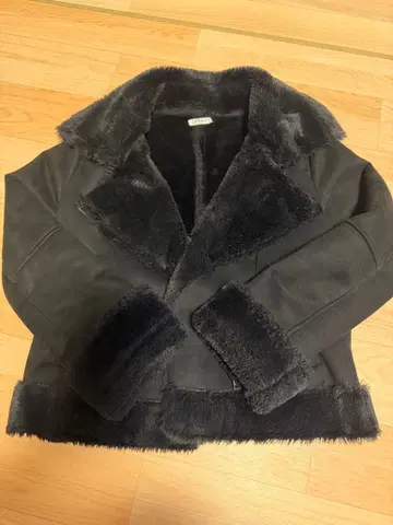 립 서비스 아우터 무스탕 라이더 자켓