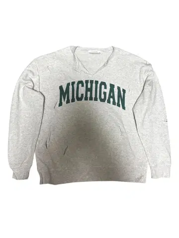 [ 한정판 ] 데미지 맨투맨 츠네타 다이키 패션 구제 의류 리메이크