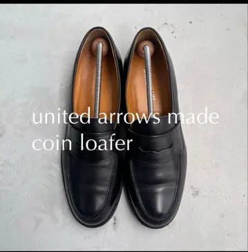 united arrows 제 코인 로퍼 블랙