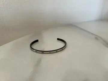 블랙 뱅글 로마 숫자 각인