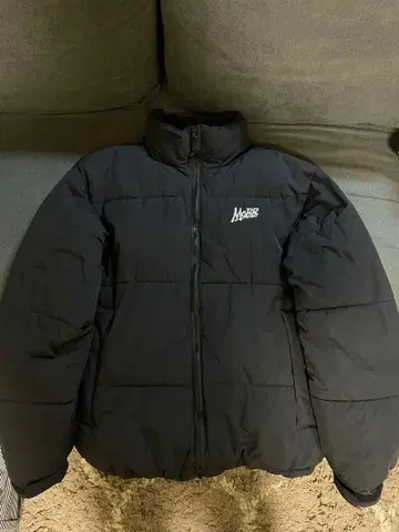 MOBB 블랙 다운 자켓 M