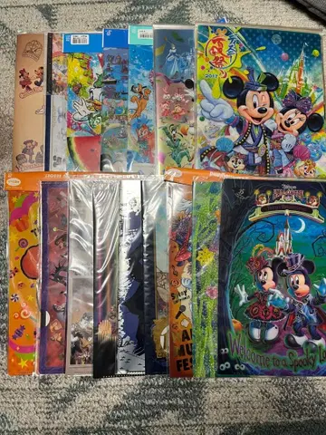 도쿄 디즈니 리조트 클리어 파일 31장 세트