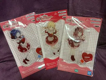 학원 아이돌 마스터 아크릴 플레이트 스위트 스트로베리 3종 세트