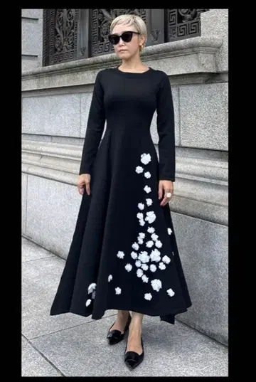 JENNE 플라워 원피스 & 가디건