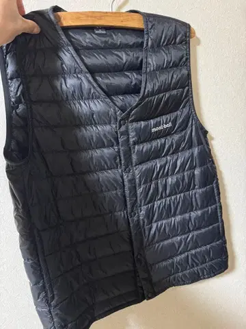 mont-bell 블랙 다운 베스트